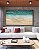 Quadro Horizontal Mar de Águas Cor Turquesa e Areia Clara Natureza Canvas Moldura - Imagem 3