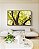 Quadro Horizontal Floresta Árvores Folhas Verdes e Claridade do Sol Arte Canvas Moldura - Imagem 3