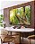 Quadro Horizontal Copa de Árvore Natureza Luzes do Sol Folhas Verdes Arte Canvas Moldura - Imagem 1