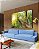 Quadro Horizontal Copa de Árvore Natureza Luzes do Sol Folhas Verdes Arte Canvas Moldura - Imagem 4