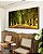 Quadro Horizontal Estrada Árvores Natureza Banco Calmaria Arte Canvas Moldura - Imagem 4