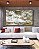 Quadro Horizontal Abstrato Efeito Mármore Dourado Bronze Cinza Arte Canvas Moldura - Imagem 3