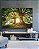 Quadro Horizontal Árvores da Vida Sob a Luz do Sol Natureza Arte Canvas Moldura - Imagem 1