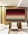 Quadro Horizontal Abstrato Degradê Vermelho Vinho Bege Cinza Arte Canvas Moldura - Imagem 2