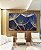 Quadro Horizontal Flor Dente de Leão Tons de Cobre e Azul Natureza Arte Canvas Moldura - Imagem 1