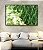 Quadro Horizontal Abstrato Ondulado em Tons de Verde Arte Canvas Moldura - Imagem 3