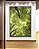 Quadro Vertical Céu de Floresta Folhas Verdes Galhos Paisagem Natureza Canvas Moldura - Imagem 5