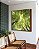 Quadro Quadrado Céu de Floresta Folhas Verdes Galhos Paisagem Natureza Canvas Moldura - Imagem 2