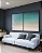 Duo de Quadros Mar Azul Turquesa e Praia de Areia Clara Tropical Canvas Moldura - Imagem 1