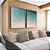Duo de Quadros Mar Azul Turquesa e Praia de Areia Clara Tropical Canvas Moldura - Imagem 3