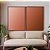 Duo de Quadros Abstrato Degradê Rosa Rosê Marrom Cobre Cores Canvas Moldura - Imagem 3