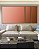 Trio de Quadros Estilizados Abstrato Degradê Rosa Rosê Marrom Cobre Cores Canvas Moldura - Imagem 4