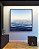 Quadro Quadrado Oceano Azul Mar Calmo Céu Claro Natureza Arte em Canvas Moldura - Imagem 3