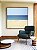 Quadro Quadrado Mar Azul Céu Limpo e Praia de Areia Clara Arte Canvas Moldura - Imagem 5