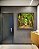 Quadro Quadrado Estrada com Natureza Floresta Árvores Folhas Verdes Arte Canvas Moldura - Imagem 1