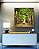 Quadro Quadrado Estrada com Natureza Floresta Árvores Folhas Verdes Arte Canvas Moldura - Imagem 3