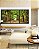 Trio de Quadros Estrada com Natureza Floresta Árvores Folhas Verdes Arte Canvas Moldura - Imagem 5