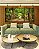 Trio de Quadros Estilizados Estrada com Natureza Floresta Árvores Folhas Verdes Arte Canvas Moldura - Imagem 1