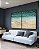 Duo de Quadros Mar de Águas Cor Turquesa e Areia Clara Natureza Canvas Moldura - Imagem 4