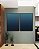 Duo de Quadros Abstrato Degradê Azul Turquesa Arte Canvas Moldura - Imagem 4