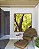 Quadro Quadrado Floresta Árvores Folhas Verdes e Claridade do Sol Arte Canvas Moldura - Imagem 4