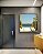Quadro Quadrado Estrada Mar Águas Azuis Areia Clara Arte Canvas Moldura - Imagem 2
