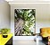 Quadro Vertical Árvore Folhas Verdes Trono Céu Claro Canvas Moldura - Imagem 5
