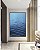 Quadro Vertical Mar Alto Oceano Azul Vivo Natureza Arte Canvas Moldura - Imagem 4