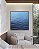 Quadro Quadrado Mar Alto Oceano Azul Vivo Natureza Arte Canvas Moldura - Imagem 2
