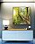 Quadro Quadrado Copa de Árvore Natureza Luzes do Sol Folhas Verdes Arte Canvas Moldura - Imagem 4