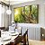 Duo de Quadros Copa de Árvore Natureza Luzes do Sol Folhas Verdes Arte Canvas Moldura - Imagem 3