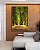 Quadro Vertical Estrada Árvores Natureza Banco Calmaria Arte Canvas Moldura - Imagem 3