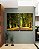 Duo de Quadros Estrada Árvores Natureza Banco Calmaria Arte Canvas Moldura - Imagem 4