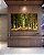 Trio de Quadros Estilizados Estrada Árvores Natureza Banco Calmaria Arte Canvas Moldura - Imagem 2