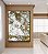 Quadro Vertical Abstrato Efeito Mármore Dourado Bronze Cinza Arte Canvas Moldura - Imagem 1