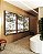 Trio de Quadros Abstrato Efeito Mármore Dourado Bronze Cinza Arte Canvas Moldura - Imagem 1