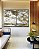 Duo de Quadros Abstrato Efeito Mármore Dourado Bronze Cinza Arte Canvas Moldura - Imagem 2