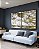 Duo de Quadros Abstrato Efeito Mármore Dourado Bronze Cinza Arte Canvas Moldura - Imagem 1