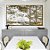 Trio de Quadros Estilizados Abstrato Efeito Mármore Dourado Bronze Cinza Arte Canvas Moldura - Imagem 3