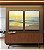 Duo de Quadros Nascer do Sol na Praia de Mar Calmo Turquesa Arte Canvas Moldura - Imagem 3