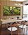 Duo de Quadros Quadrados Árvore da Vida com Galhos Fortes Folhas Verdes Natureza Arte Canvas Moldura - Imagem 5
