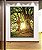 Quadro Vertical Árvores da Vida Sob a Luz do Sol Natureza Arte Canvas Moldura - Imagem 1