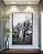 Quadro Vertical Árvores em Preto e Branco Natureza Arte Canvas Moldura - Imagem 2