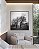 Quadro Quadrado Árvores em Preto e Branco Natureza Arte Canvas Moldura - Imagem 4