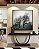 Quadro Quadrado Árvores em Preto e Branco Natureza Arte Canvas Moldura - Imagem 2