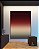 Quadro Vertical Abstrato Degradê Vermelho Vinho Bege Cinza Arte Canvas Moldura - Imagem 2