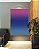 Quadro Vertical Abstrato Degradê Azul Petróleo Rosa Arte Canvas Moldura - Imagem 4
