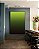 Quadro Vertical Abstrato Degradê Tons Verde Claro Verde Escuro e Marrom Arte Canvas Moldura - Imagem 4