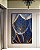 Quadro Vertical Flor Dente de Leão Tons de Cobre e Azul Natureza Arte Canvas Moldura - Imagem 5