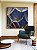 Quadro Quadrado Flor Dente de Leão Tons de Cobre e Azul Natureza Arte Canvas Moldura - Imagem 2